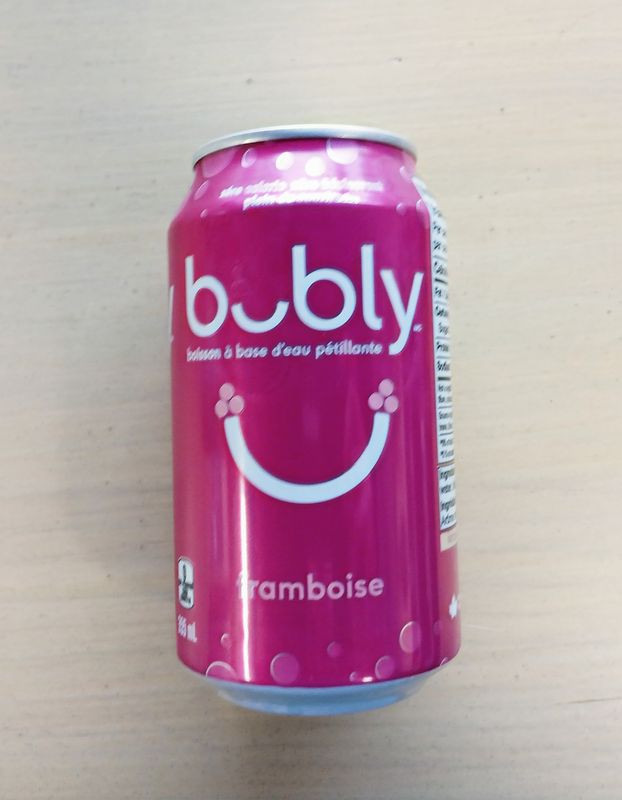 Bubly framboise