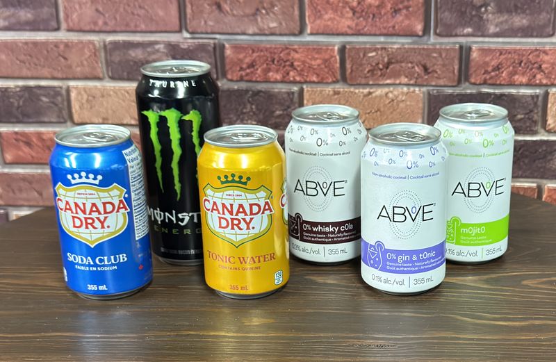 Autres boissons en cannette