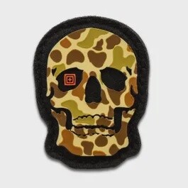 5.11 Morale Patch Skull Frog Camo