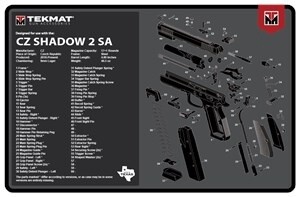 Tekmat Cz Shadow 2 Cleaning Mat