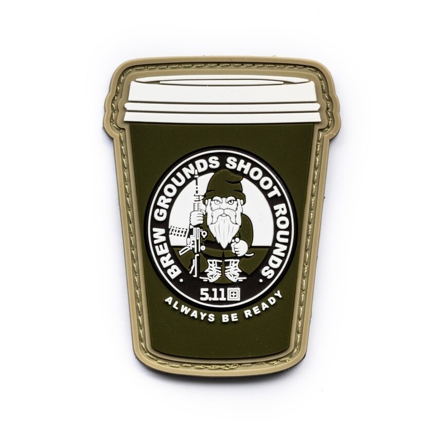 5.11 Brewed Grinds to go Patch
