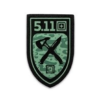 5.11 Crossed Blade Axe Patch