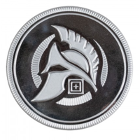 5.11 Spartan Silver Patch