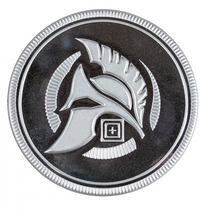 5.11 Spartan Silver Patch