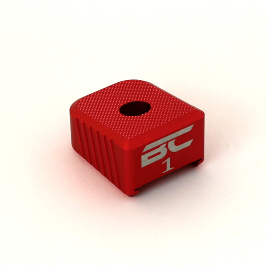 Boss Components STI/BUL Open 2011 Aluminium Magazine Base Pad Set (5) Red