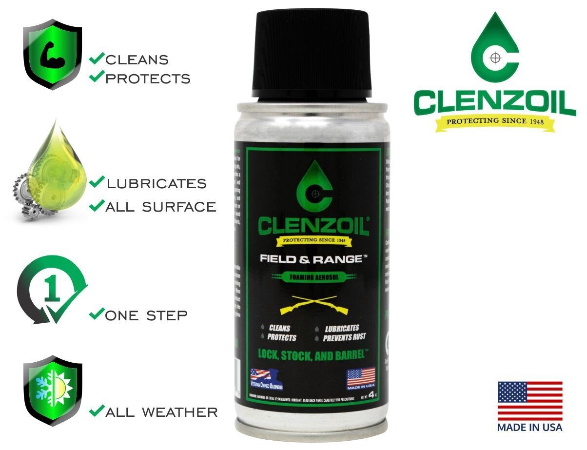 Clenzoil - Field and Range Foam Spray - 4oz