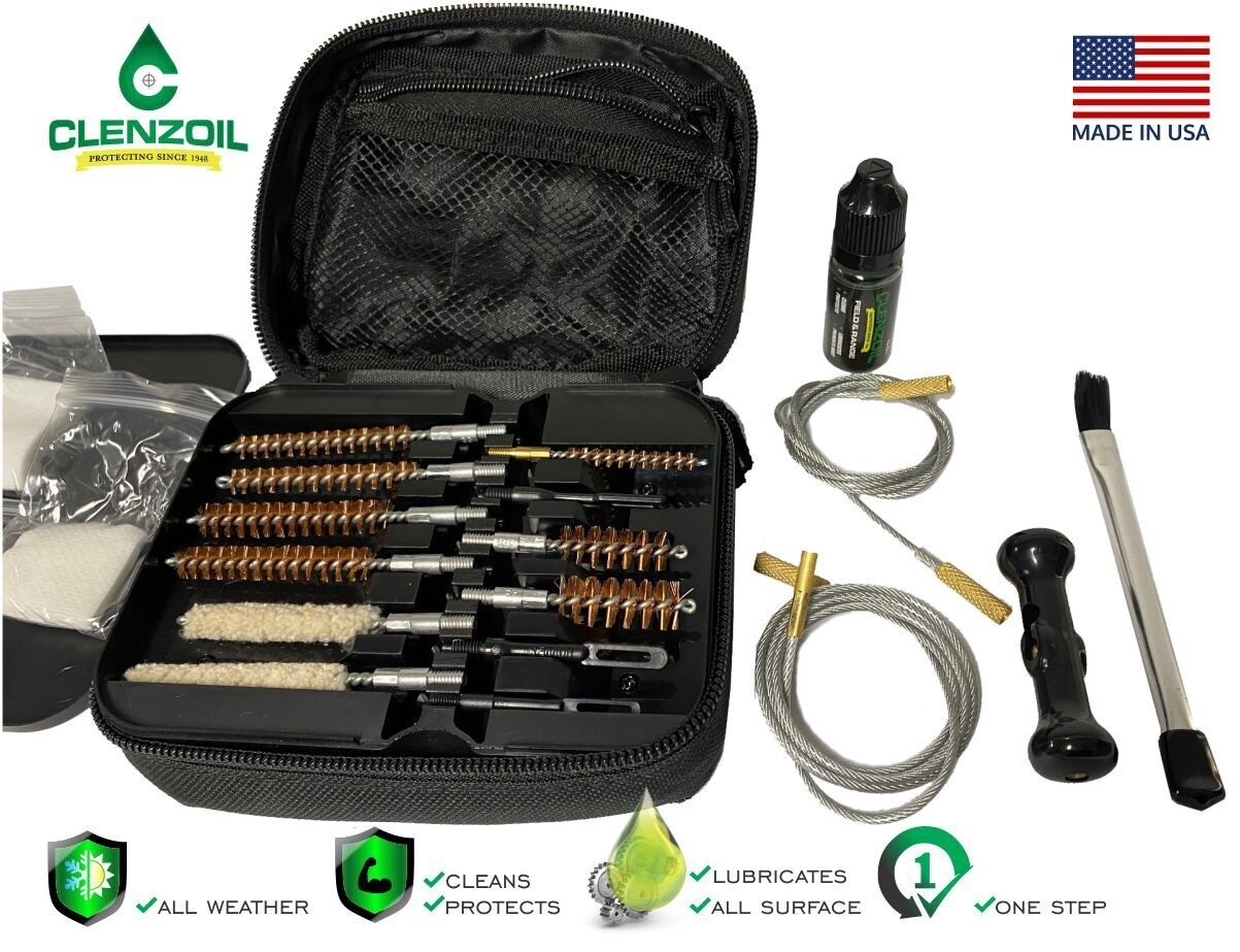 Clenzoil Field &amp; Range Multi Calibre Rifle Cleaning Kit