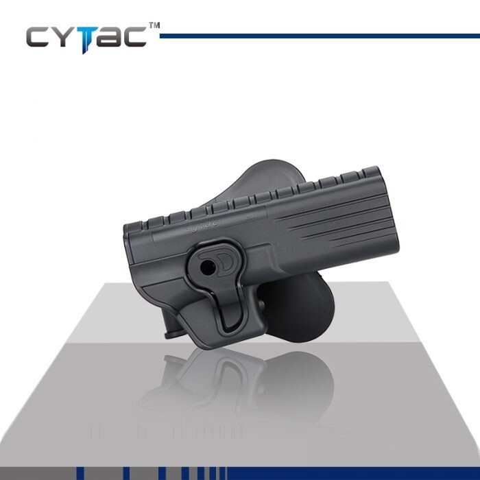 Cytac Drop Leg Holster: Glock 17,19,22,23,26,27,31,32,33,34 Gen 1-4