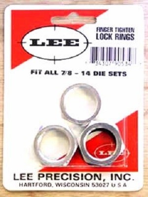 Lee 7/8-14 Self-Lock Ring 3pk