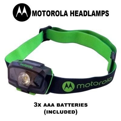 Motorola Motion Sensing Headlamp 240 Lumen