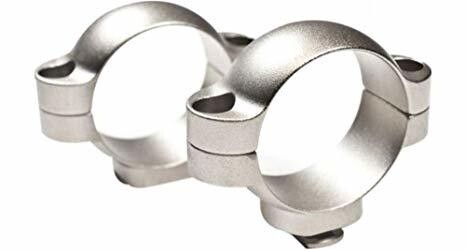 Leupold STD 1in Rings Low Silver