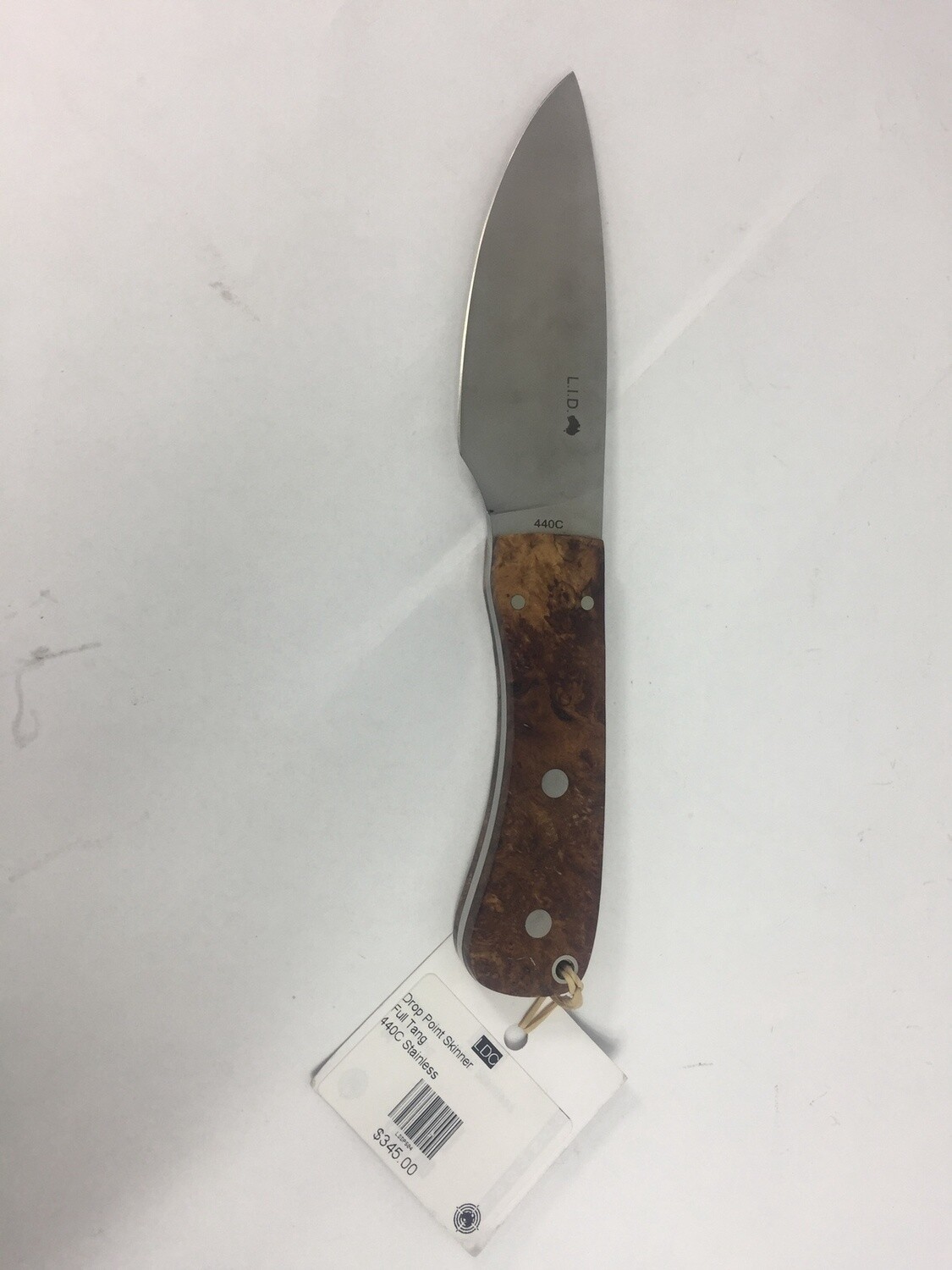 Ldc Drop Point Skinner Full Tang 440C Stainless 04