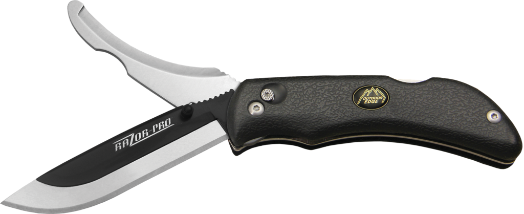 Outdoor Edge Razor-Pro with Guthook  + 6 spare blades