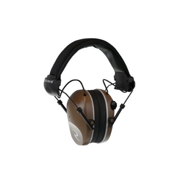 Radians R3200 Dual Mic Slim Line Earmuffs - Tan / Gray