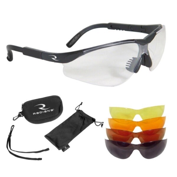 Radians T85 5 Lens Interchangeable Shooting Glasses Kit