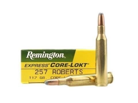 Remington 257 Roberts 117gr SP Core-Lokt 20pk