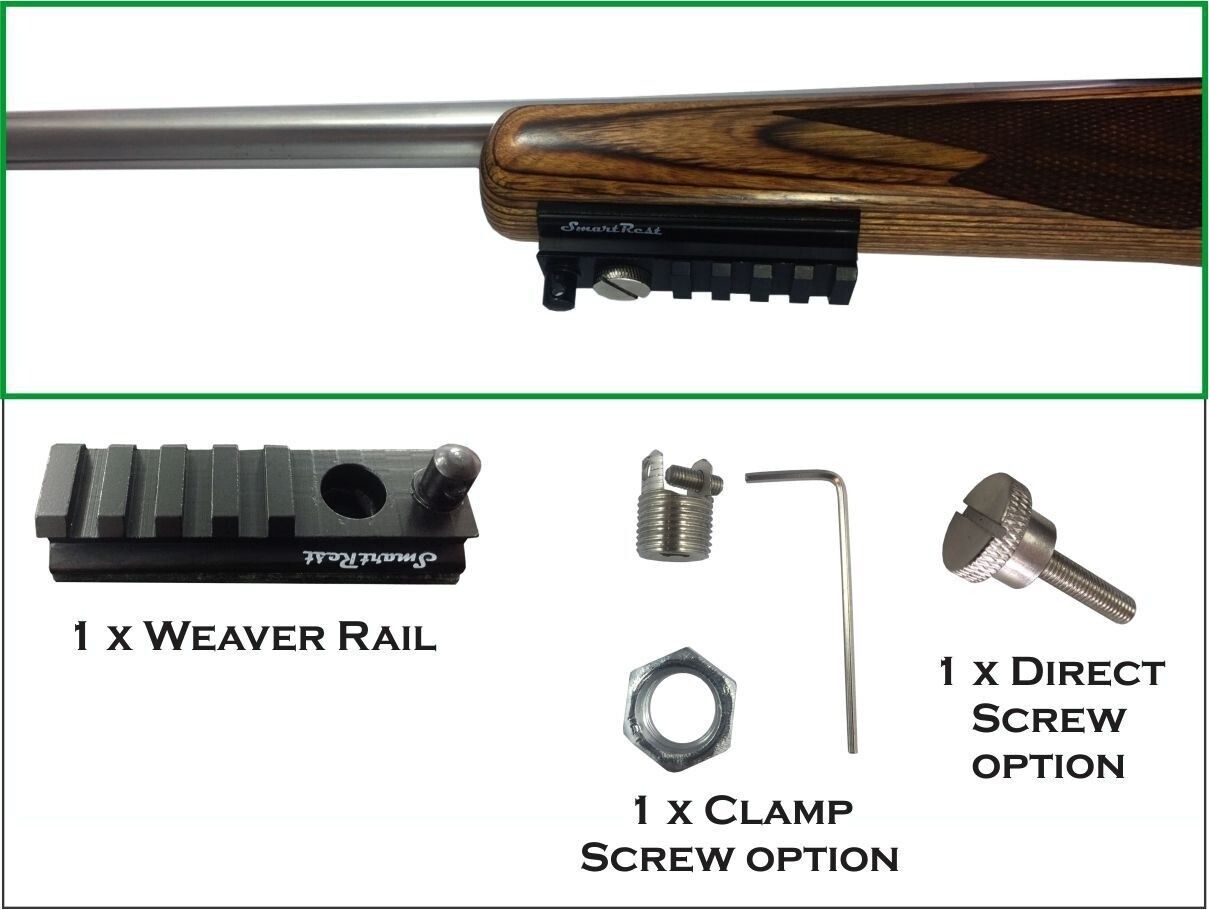 SmartRest Weaver Mount Fore End Rail
