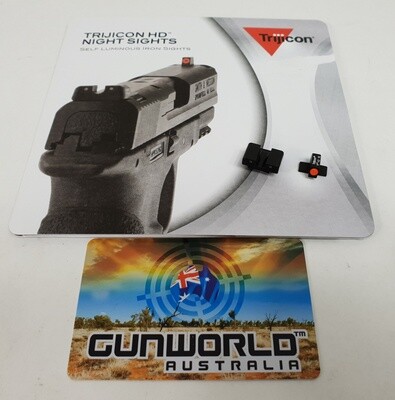 Trijicon Springfield XD HD Night Sight set orange