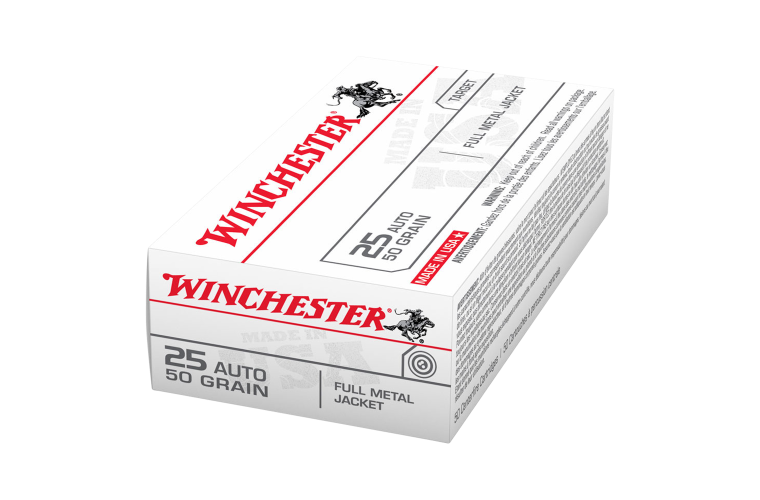 Winchester Value Pack 25 Auto 50gr FMJ 50pk