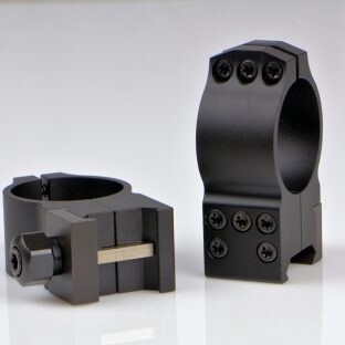 Warne Rings 30mm Tactical High Matte