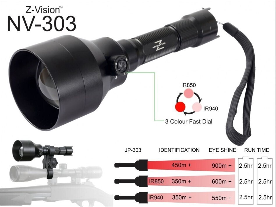 Z-Vision Hunting Lights NV303