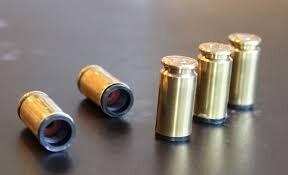 9mm Brass Tyre Valve Cap - 4 Pack