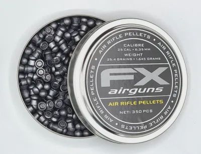 FX Premium Pellets (Diabolo EXACT KING) .25CAL 25.39GR 350PK