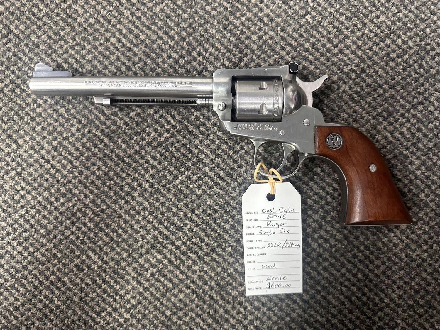 Consignment Ruger Single Six .22LR/22WMR / SN: 263-22545