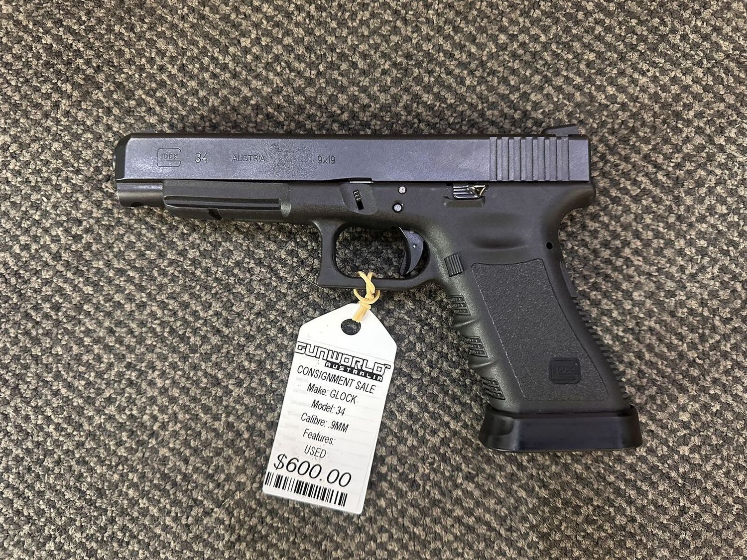 Consignment Glock 34 9mm / SN: MGL683