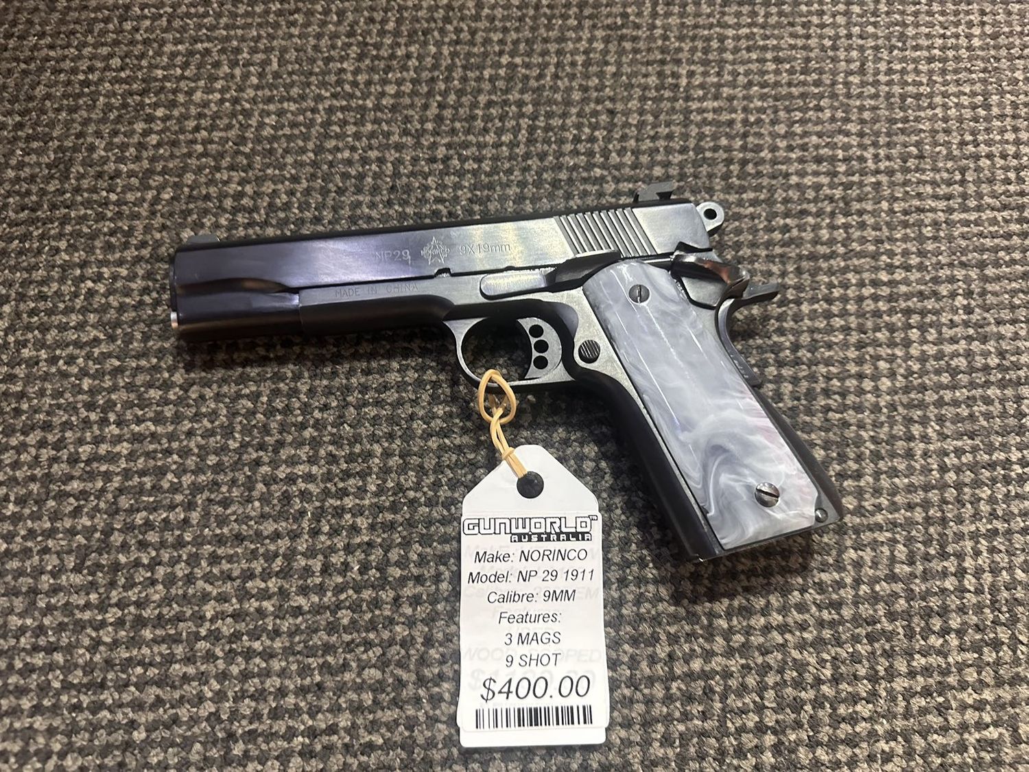 Used Norinco NP 29 (1911) 9MM 9 Round