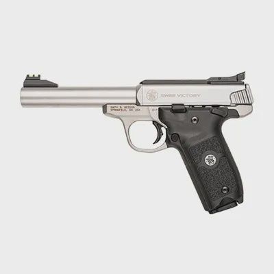 Smith &amp; Wesson M22 Victory .22 Cal. 5 1/2 Bbl PistolStock