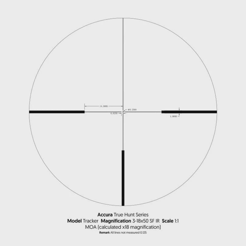 Accura Tracker G4 Illuminated Riflescope
