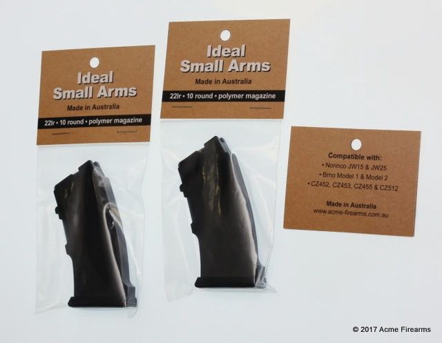 Ideal Small Arms .22LR Rimrifle Magazine Polymer 10 Cartridges