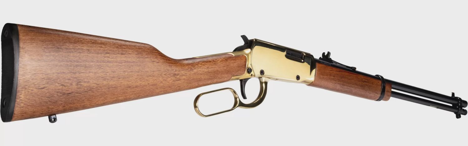 Rossi Rio Bravo Lever Action .22LR 18" Gold Gloss Wood Stock 15 Round