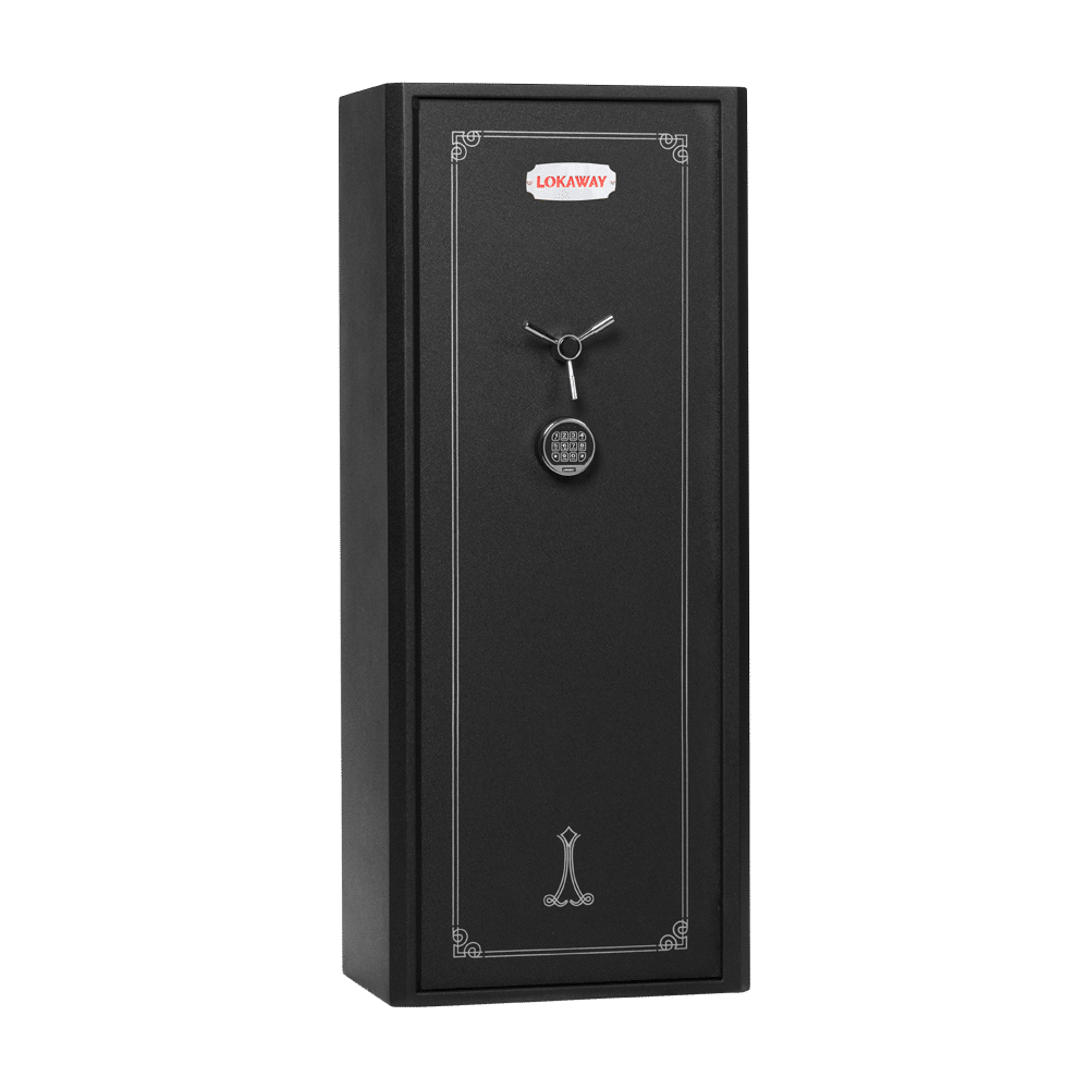 LOKAWAY LOK*K Digital Gun Safe, Capacity: 16 Guns 1500x600x400 84Kg