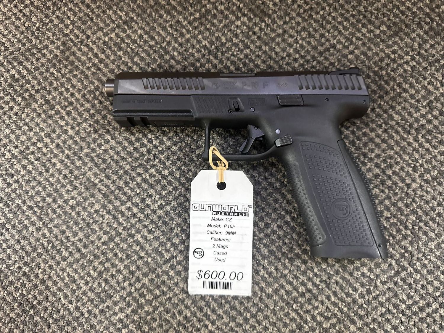 Consignment Used CZ P10-F 9mm 10shot