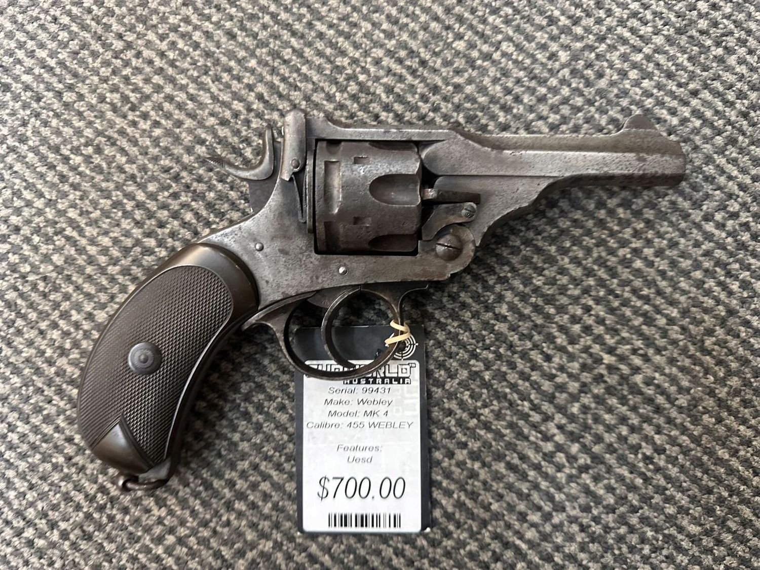 Used Webley MK 4 455 WEBLEY