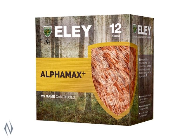 ELEY ALPHAMAX 12 GAUGE 00SG 9 PELLET 25pk