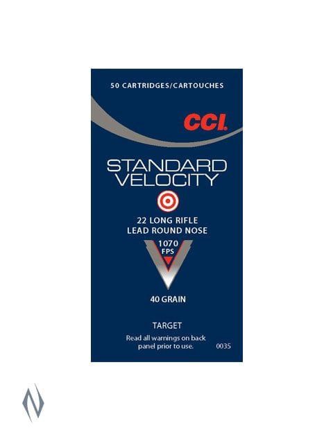 CCI STANDARD 22LR 40 GRAIN 50PK