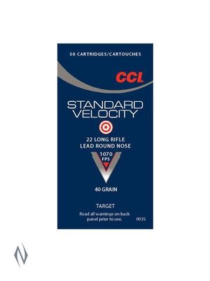 CCI C35 STANDARD 22LR 40 GRAIN 50PK