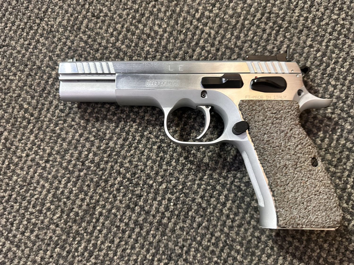 Used Tanfoglio P23L Match LE .38 Super, Cased w/ NO MAGS - SN: VO5626