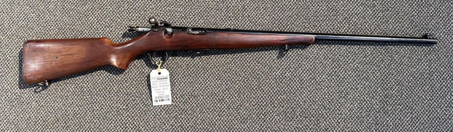 Used Consignment Savage Sporter .22LR 5 Round SN: 88858