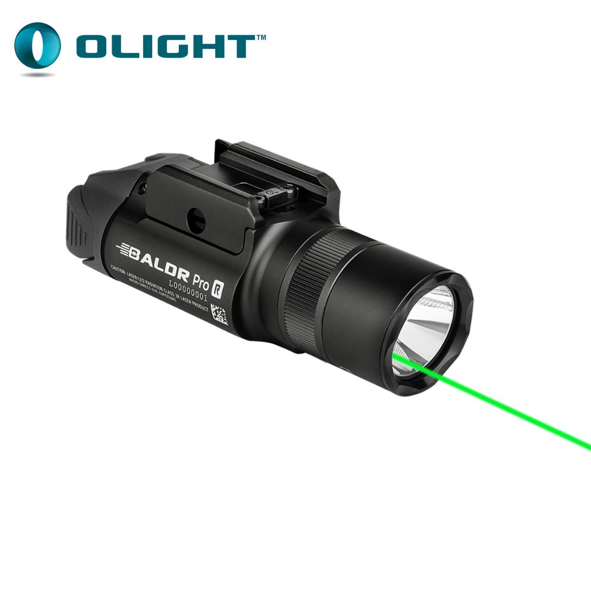 Olight BALDR Pro Tactical Flashlight &amp; Green Laser Combo 1350 Lumens