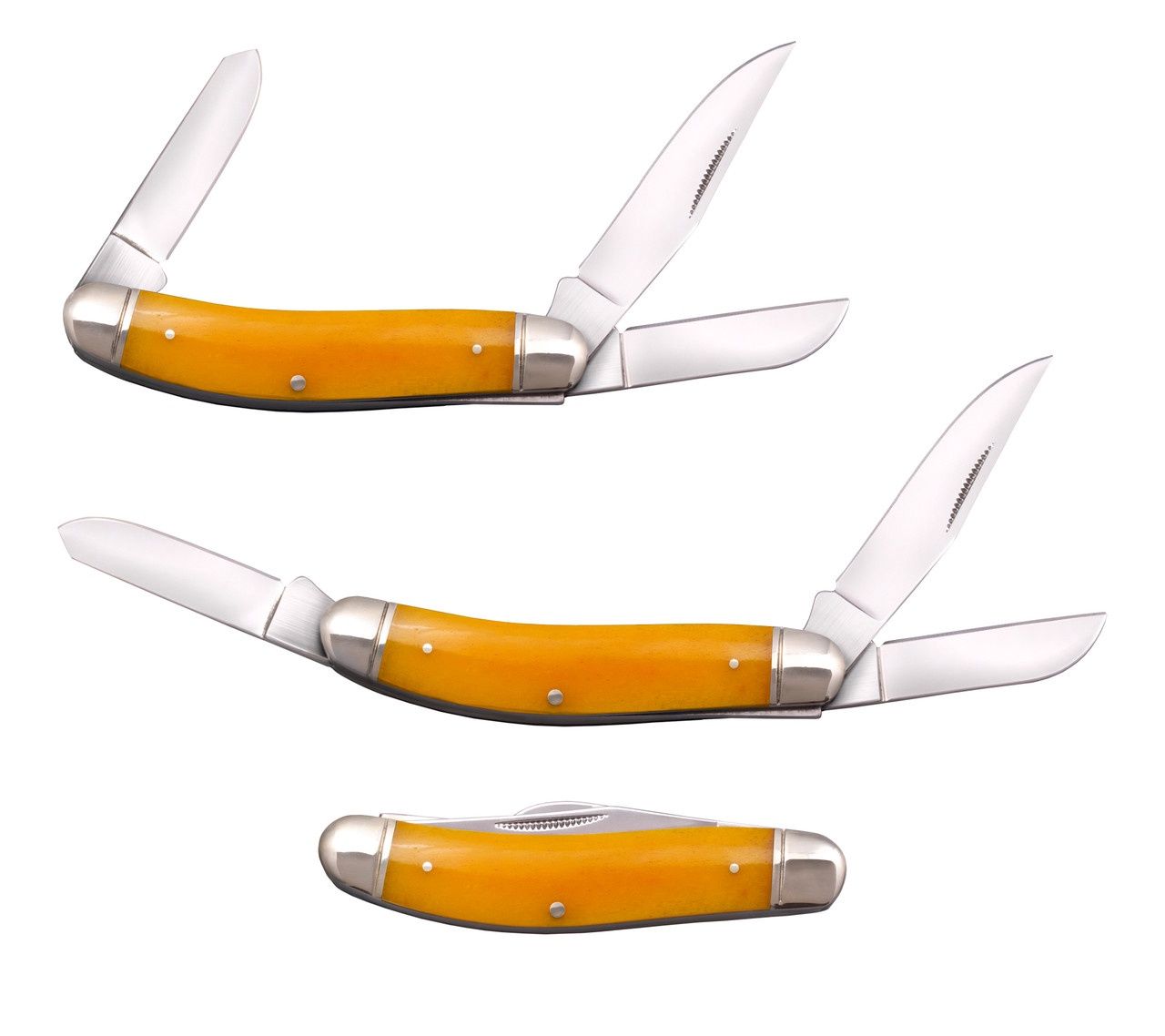 Cold Steel Gentleman&#39;s Stockman Yellow Bone