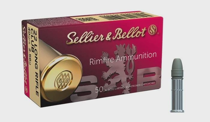 S&amp;B 22LR HV 40GR LRN-PB Nickled 50Pk