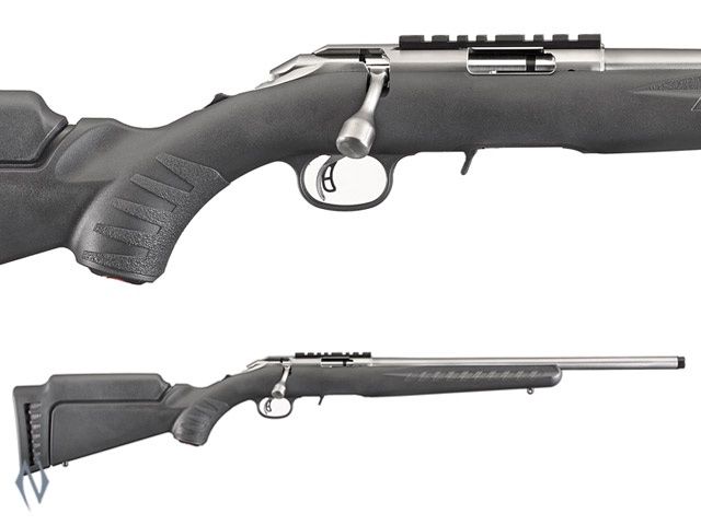 RUGER AMERICAN RIMFIRE 22LR 10 SHOT STAINLESS THREADED