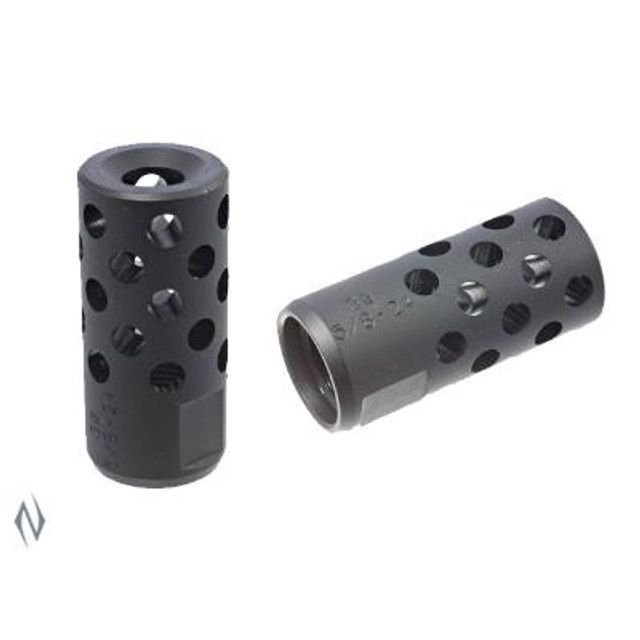 RUGER 77GS COMPOSITE MUZZLE BRAKE .30 CAL BLUED 5/8 x 24 TPI