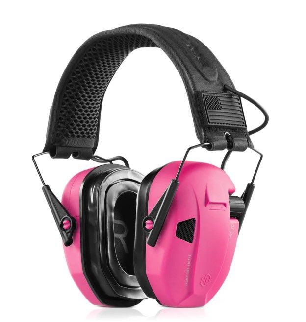 Savior Apollo Electronic Ear Muffs, Colour: Pink