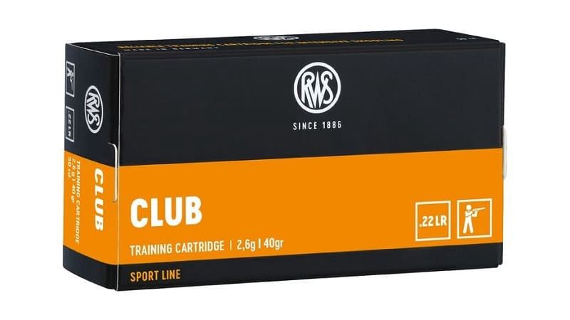 RWS 22LR Club 40gr LRN 50 Pack