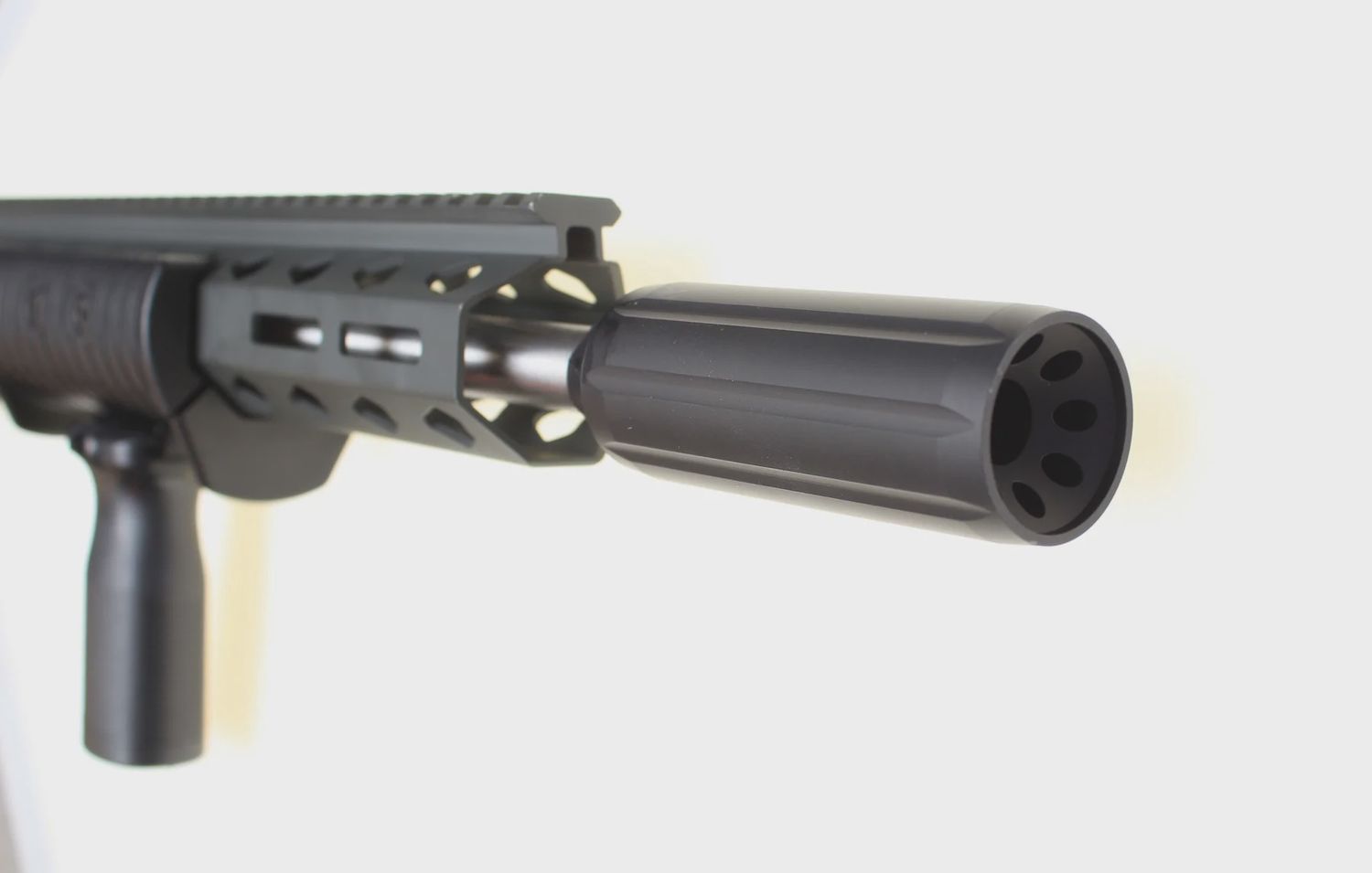 KAW VALLEY PRECISION XL COMPENSATOR MUZZLE BRAKE 1/2&quot;X28 TO SUIT UPTO 9MM